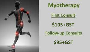 myotherapy consult fee